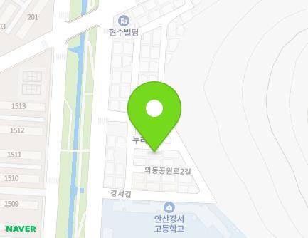 경기도 안산시 단원구 와동공원로2길 25-4 (와동) 지도