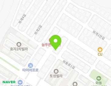 경기도 안산시 단원구 와동1로 10 (와동) 지도