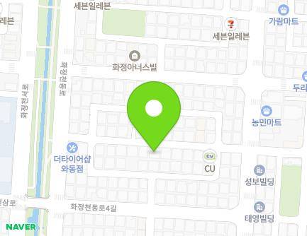 경기도 안산시 단원구 화정천동로5길 12-1 (와동, 힐애비뉴3차) 지도