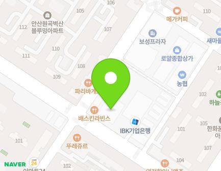 경기도 안산시 단원구 화랑로 103 (원곡동, 라성프라자) 지도