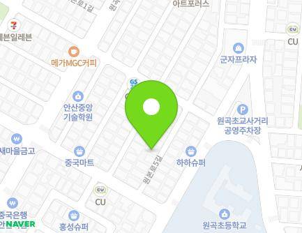 경기도 안산시 단원구 원본로5길 5-1 (원곡동, 원곡동근생다세대주택) 지도