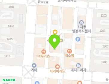 경기도 안산시 단원구 광덕2로 50-15 (초지동, 정우프라자) 지도