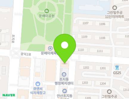 경기도 안산시 단원구 초지동로 73 (초지동, 황금프라자) 지도