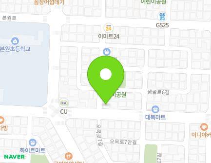 경기도 안산시 상록구 오목로 53 (본오동, 한은빌딩) 지도