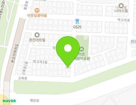 경기도 안산시 상록구 고목로2길 3 (본오동, 패밀리아지트) 지도