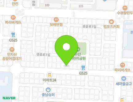 경기도 안산시 상록구 본원로 55 (본오동, 포레스트홈B동) 지도