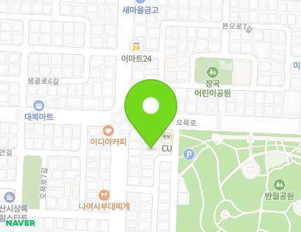 경기도 안산시 상록구 본오로3안길 25-1 (본오동) 지도