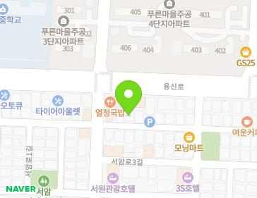 경기도 안산시 상록구 서암로4길 3-1 (사동) 지도