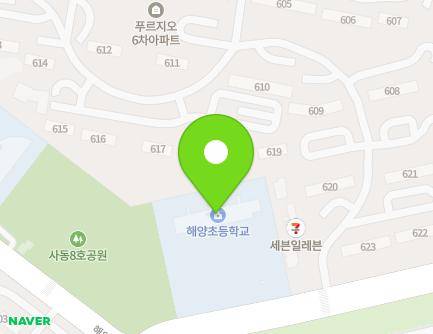 경기도 안산시 상록구 해양2로 28 (사동, 안산해양초등학교) 지도
