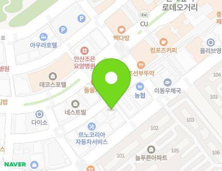경기도 안산시 상록구 중보1길 24 (이동, 이찬수정형외과) 지도