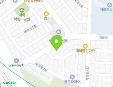 경기도 안산시 상록구 매화로 14 (이동, 성덕빌리지) 지도