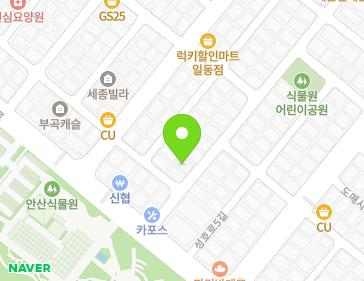 경기도 안산시 상록구 성호로6길 7 (일동, 대한아트빌) 지도