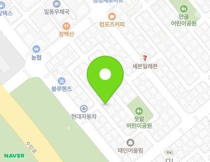 경기도 안산시 상록구 웃말1안길 36-1 (일동, 힐링캠프) 지도