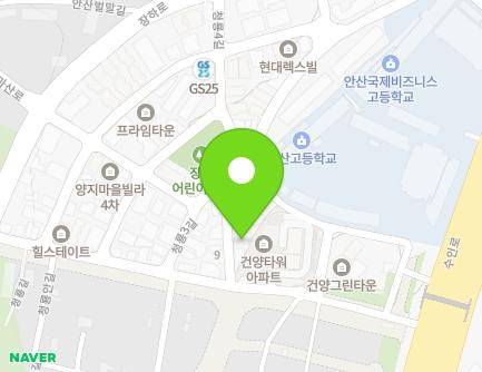 경기도 안산시 상록구 청룡길 21-4 (장상동, 전원주택) 지도