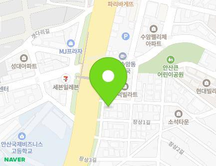 경기도 안산시 상록구 장상길 4 (장상동, 목양교회) 지도