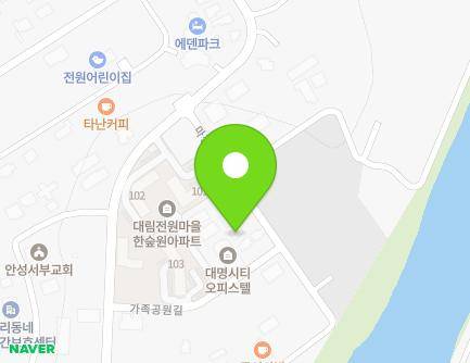 경기도 안성시 공도읍 마정강변길 97 지도