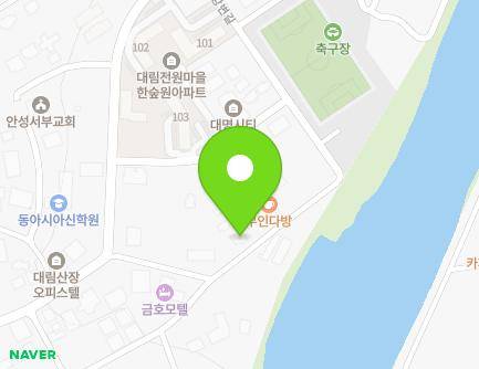 경기도 안성시 공도읍 마정강변길 73 지도