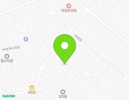 경기도 안성시 공도읍 마정개나리길 16-4 지도