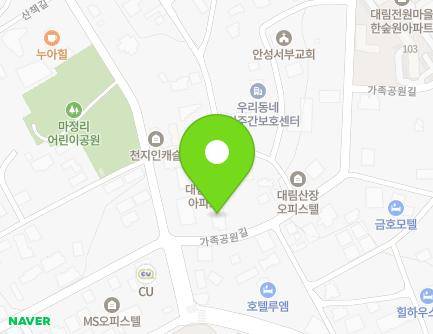 경기도 안성시 공도읍 가족공원길 47 지도