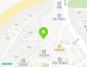 경기도 안성시 공도읍 공도1로 39-3 지도