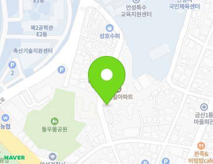 경기도 안성시 중앙로361번길 34 (금산동, 효현하우스) 지도