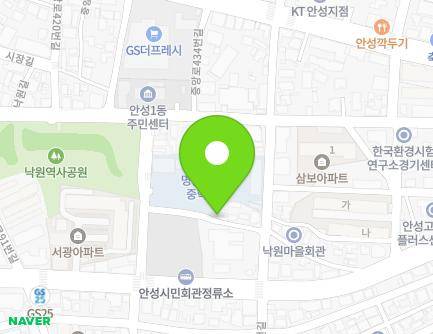 경기도 안성시 장기로103번길 16-15 (낙원동) 지도