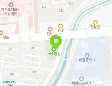 경기도 안성시 남파로 97 (당왕동) 지도