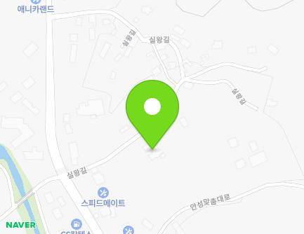 경기도 안성시 실왕길 12 (당왕동) 지도