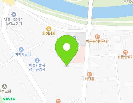 경기도 안성시 구우전길 11 (도기동) 지도
