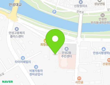경기도 안성시 구우전길 23 (도기동) 지도