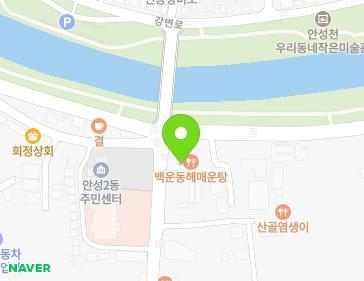 경기도 안성시 강변남로 28 (도기동) 지도