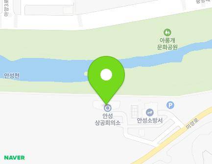 경기도 안성시 미양로 847 (도기동, 안성상공회의소) 지도