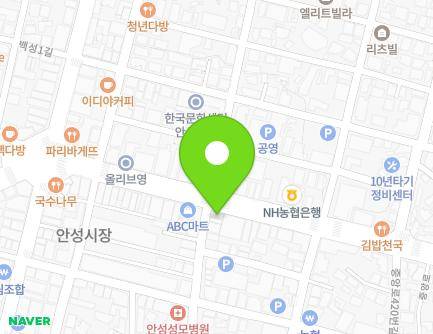 경기도 안성시 중앙로 402 (동본동, 광선치과) 지도