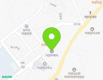 경기도 안성시 미양면 양지길 23 (미양우체국) 지도