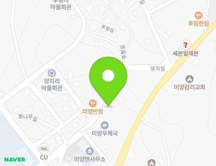 경기도 안성시 미양면 양지길 19 (미양치안센터) 지도