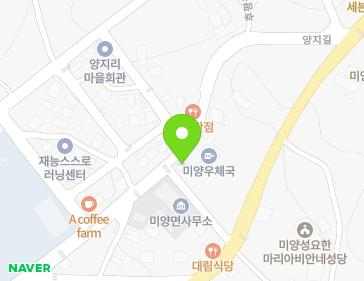 경기도 안성시 미양면 양지길 25 지도