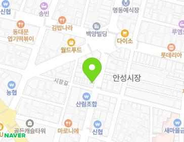 경기도 안성시 안성맞춤대로 1045 (서인동) 지도