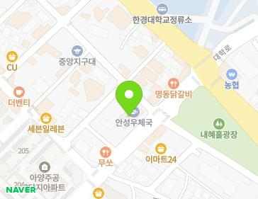 경기도 안성시 아양로 12 (석정동) 경기도 안성시 아양로 12 (석정동) 지도