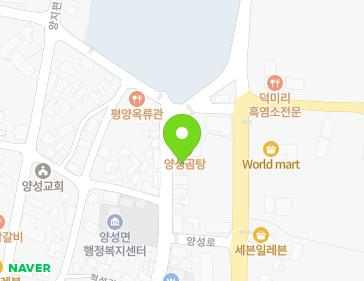 경기도 안성시 양성면 읍내길 28 지도