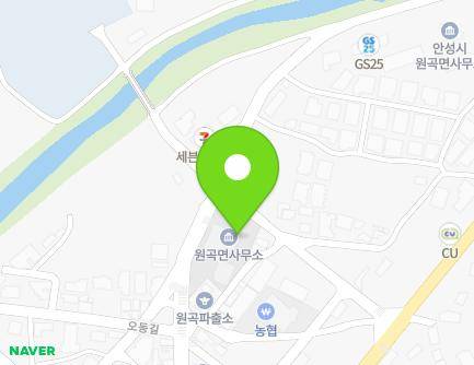 경기도 안성시 원곡면 가천중앙1길 46 (원곡면사무소) 지도