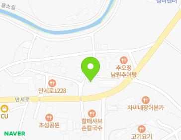 경기도 안성시 원곡면 만세로 1218 지도