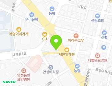 경기도 안성시 장기로 40 (인지동) 지도