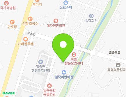 경기도 안성시 일죽면 금일로 436 (일죽우체국) 지도