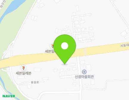 경기도 안성시 일죽면 서동대로 7094 지도