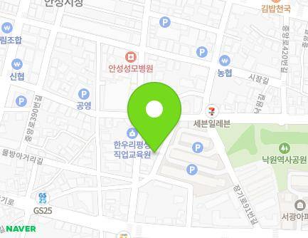 경기도 안성시 낙원길 50-12 (창전동, 주은빌라) 지도