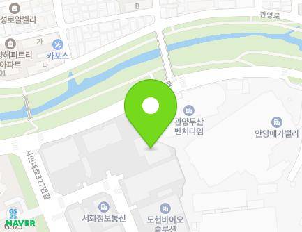 경기도 안양시 동안구 부림로170번길 41-18 (관양동, (주)네비웍스) 지도