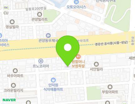 경기도 안양시 동안구 관악대로404번길 9-21 (관양동, 관양에이스빌) 지도