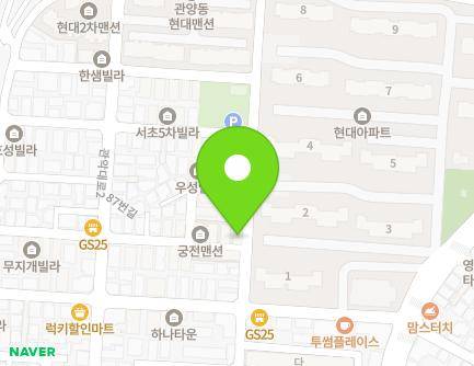 경기도 안양시 동안구 관평로327번길 28-11 (관양동, 궁전맨션) 지도