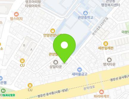 경기도 안양시 동안구 관악대로325번길 23 (관양동, 금성빌라) 지도