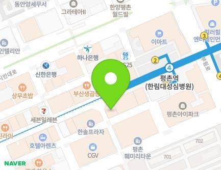 경기도 안양시 동안구 관평로182번길 42 (관양동, 남경빌딩) 지도